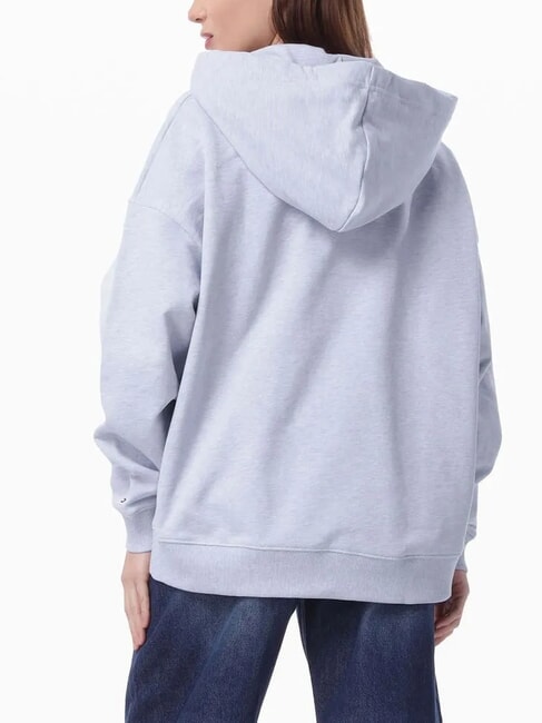 OUTLINE FLAG TEE Sudadera con capucha de corte regular brezo azul hielo - Sudaderas de mujer