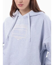 TOMMY HILFIGER OUTLINE FLAG TEE Sudadera con capucha de corte regular brezo azul hielo - Sudaderas de mujer - 3