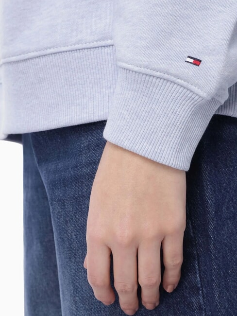 OUTLINE FLAG TEE Sudadera con capucha de corte regular brezo azul hielo - Sudaderas de mujer