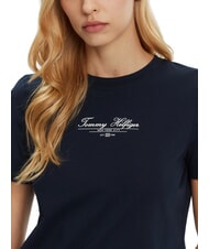 TOMMY HILFIGER TH Camiseta de manga corta con estampado Marina de noche oscura - camiseta - 3