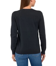 TOMMY HILFIGER TH Su&eacute;ter de cuello en V para mujer ck negro - Su&eacute;teres de mujer - 2