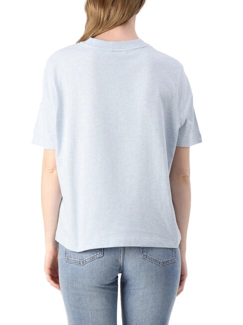 OUTLINE FLAG TEE Camiseta de manga corta de corte regular brezo azul hielo - camiseta