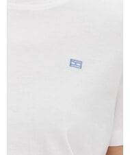 TOMMY HILFIGER TH Camiseta de manga corta de corte regular blanco &oacute;ptico - camiseta - 3