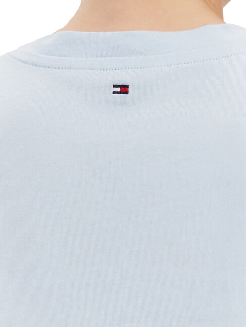 TH Camiseta de manga corta de corte regular azul ventoso - camiseta