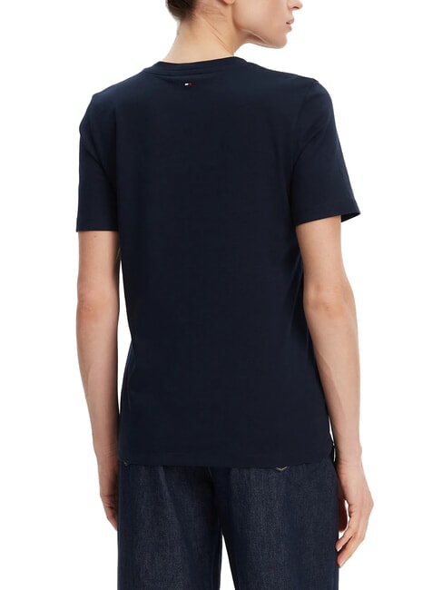 TH Camiseta de manga corta de corte regular Marina de noche oscura - camiseta