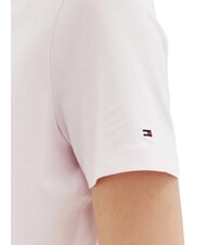 TOMMY HILFIGER TH Camiseta de manga corta con estampado rosa claro - camiseta - 4