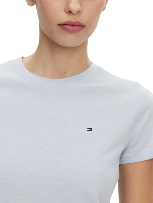 SLUB Camiseta de algod&oacute;n de manga corta azul ventoso - camiseta