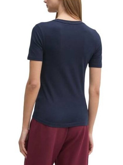 VARSITY Camiseta de mujer slim fit con estampado Marina de noche oscura - camiseta