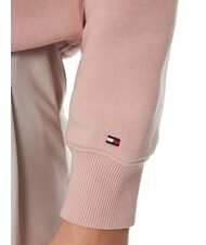 TOMMY HILFIGER MODERN SCRIPT Sudadera de cuello redondo para mujer rosa brumoso - Sudaderas de mujer - 4