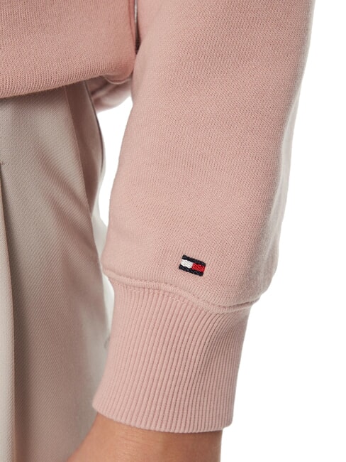 MODERN SCRIPT Sudadera de cuello redondo para mujer rosa brumoso - Sudaderas de mujer