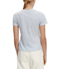 TOMMY HILFIGER SLUB Camiseta de algod&oacute;n de manga corta azul ventoso - camiseta - 2