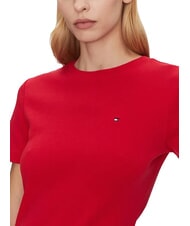 TOMMY HILFIGER TH Camiseta de algod&oacute;n rojo primario - camiseta - 4