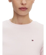 TOMMY HILFIGER TH Camiseta de algod&oacute;n rosa claro - camiseta - 3