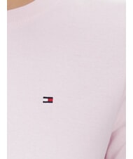 TOMMY HILFIGER TH Camiseta de algod&oacute;n rosa claro - camiseta - 4