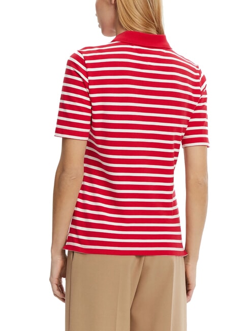 TH 1985 Polo de manga corta para mujer rojo medio/blanco - camisa polo