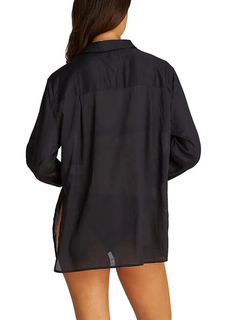 TH Camisa de mujer en modal y viscosa negro - Camisas