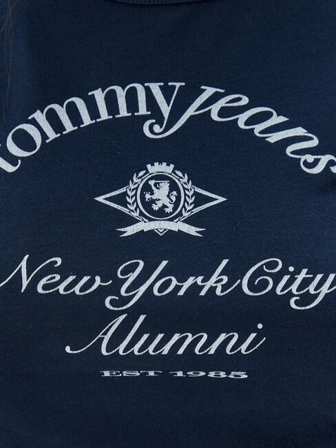 NYC RINGER Camiseta de manga corta de corte entallado Marina de noche oscura - camiseta