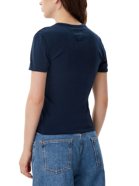 NYC RINGER Camiseta de manga corta de corte entallado Marina de noche oscura - camiseta