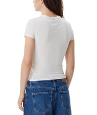 TOMMY HILFIGER TH JEANS Camiseta de algod&oacute;n con estampado de logotipo - camiseta