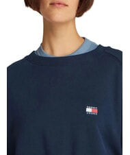 TOMMY HILFIGER TJW Sudadera de cuello redondo para mujer con cord&oacute;n Marina de noche oscura - Sudaderas de mujer - 3
