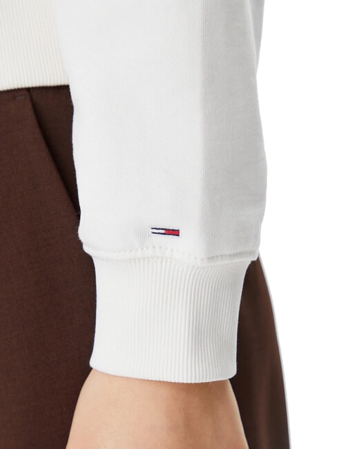 SCRIPT LOGO Sudadera con capucha de corte relajado blanco antiguo - Sudaderas de mujer