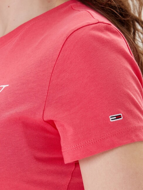 TH JEANS Camiseta de algod&oacute;n con estampado de logotipo amar - camiseta