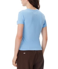 TOMMY HILFIGER TH JEANS Camiseta de algod&oacute;n con estampado de logotipo - camiseta