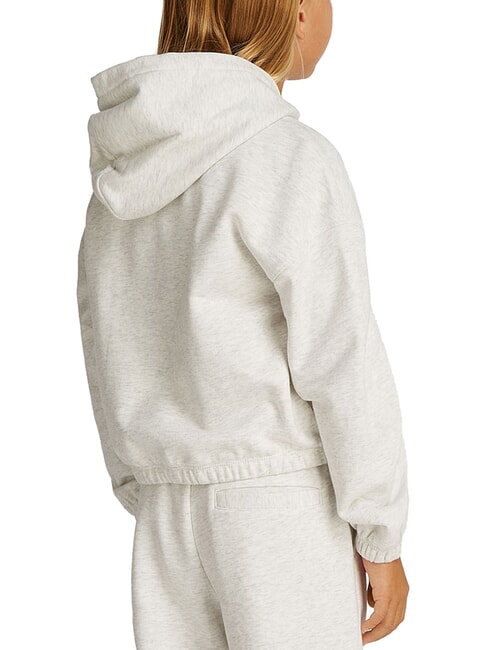 KIDS BIMBA Sudadera con capucha y parche de lentejuelas brezo blanco como la nieve - Sudadera Beb&eacute;