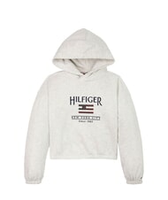 TOMMY HILFIGER KIDS BIMBA Sudadera con capucha y parche de lentejuelas brezo blanco como la nieve - Sudadera Beb&eacute; - 4