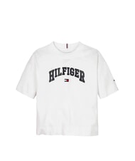 TOMMY HILFIGER KIDS BIMBA Camiseta de manga corta de corte relajado blanco - Camiseta ni&ntilde;o - 4