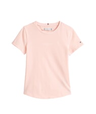 TOMMY HILFIGER KIDS BIMBA Camiseta de manga corta de corte entallado hielo de coral - Camiseta ni&ntilde;o - 4