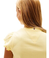 TOMMY HILFIGER KIDS BIMBA Camiseta de manga corta con rizos limoncillo - Camiseta ni&ntilde;o - 3