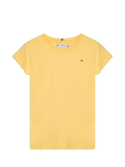 KIDS BIMBA Camiseta de manga corta con rizos limoncillo - Camiseta ni&ntilde;o