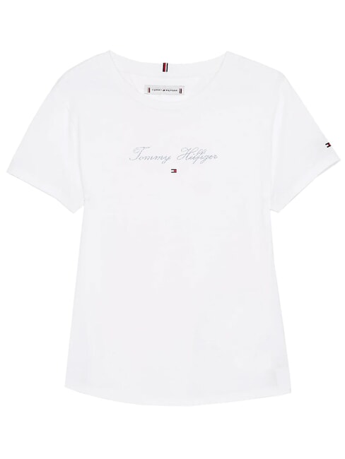 KIDS BIMBA Camiseta de manga corta con estampado de logotipo blanco - Camiseta ni&ntilde;o