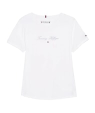 TOMMY HILFIGER KIDS BIMBA Camiseta de manga corta con estampado de logotipo blanco - Camiseta ni&ntilde;o - 3