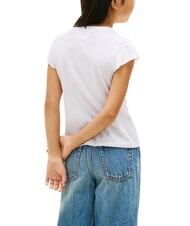 TOMMY HILFIGER KIDS BIMBA Camiseta de manga corta con rizos blanco - Camiseta ni&ntilde;o - 2