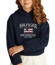 TOMMY HILFIGER KIDS BIMBA Sudadera con capucha y parche de lentejuelas Marina de noche oscura - Sudadera Beb&eacute; - 3