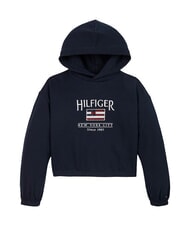 TOMMY HILFIGER KIDS BIMBA Sudadera con capucha y parche de lentejuelas Marina de noche oscura - Sudadera Beb&eacute; - 4