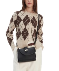 TOMMY HILFIGER TH HERITAGE Bolso de hombro, con correa para el hombro negro - Bolsos Mujer - 5