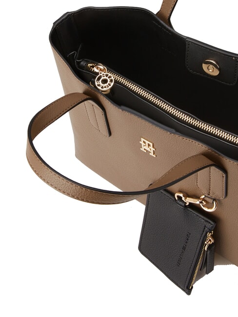 TH ICON Bolso de mano, con bandolera Gris topo n&oacute;rdico - Bolsos Mujer