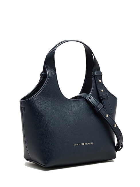 TH LOGO Bolso de hombro, con correa para el hombro espacio azul - Bolsos Mujer