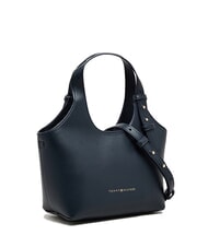 TOMMY HILFIGER TH LOGO Bolso de hombro, con correa para el hombro espacio azul - Bolsos Mujer - 2