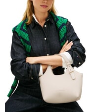 TOMMY HILFIGER TH LOGO Bolso de hombro, con correa para el hombro muselina - Bolsos Mujer - 4