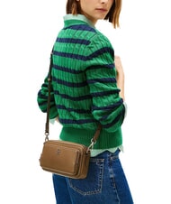 TOMMY HILFIGER TH ICON Mini bolso de hombro Gris topo n&oacute;rdico - Bolsos Mujer - 4