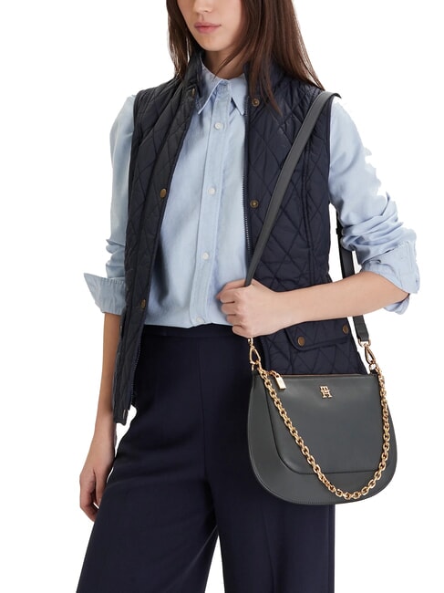 TH GLAM Bolso de hombro, con correa para el hombro acero superior - Bolsos Mujer