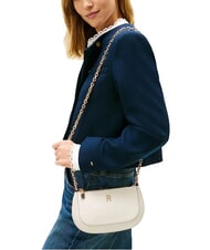 TOMMY HILFIGER TH GLAM Bolso de hombro, con correa para el hombro muselina - Bolsos Mujer - 4