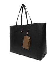 TOMMY HILFIGER TH ICON Shopper con clutch negro - Bolsos Mujer - 2