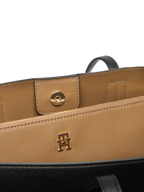 TH ICON Shopper con clutch negro - Bolsos Mujer