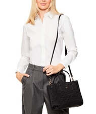 TOMMY HILFIGER TH CITY Bolso de mano, con bandolera negro - Bolsos Mujer - 6