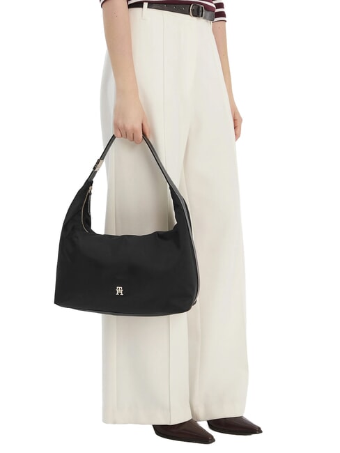 TH GO Bolso de hombro negro - Bolsos Mujer